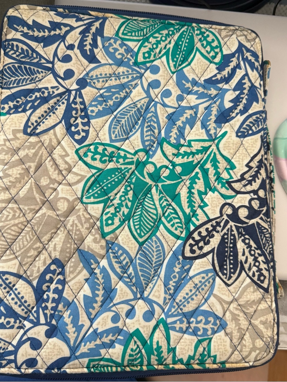 Quilted Paisley Print